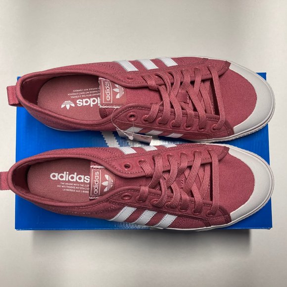 adidas Shoes | Adidas Nizza Maroon Cloud White Mens Shoes | Poshmark